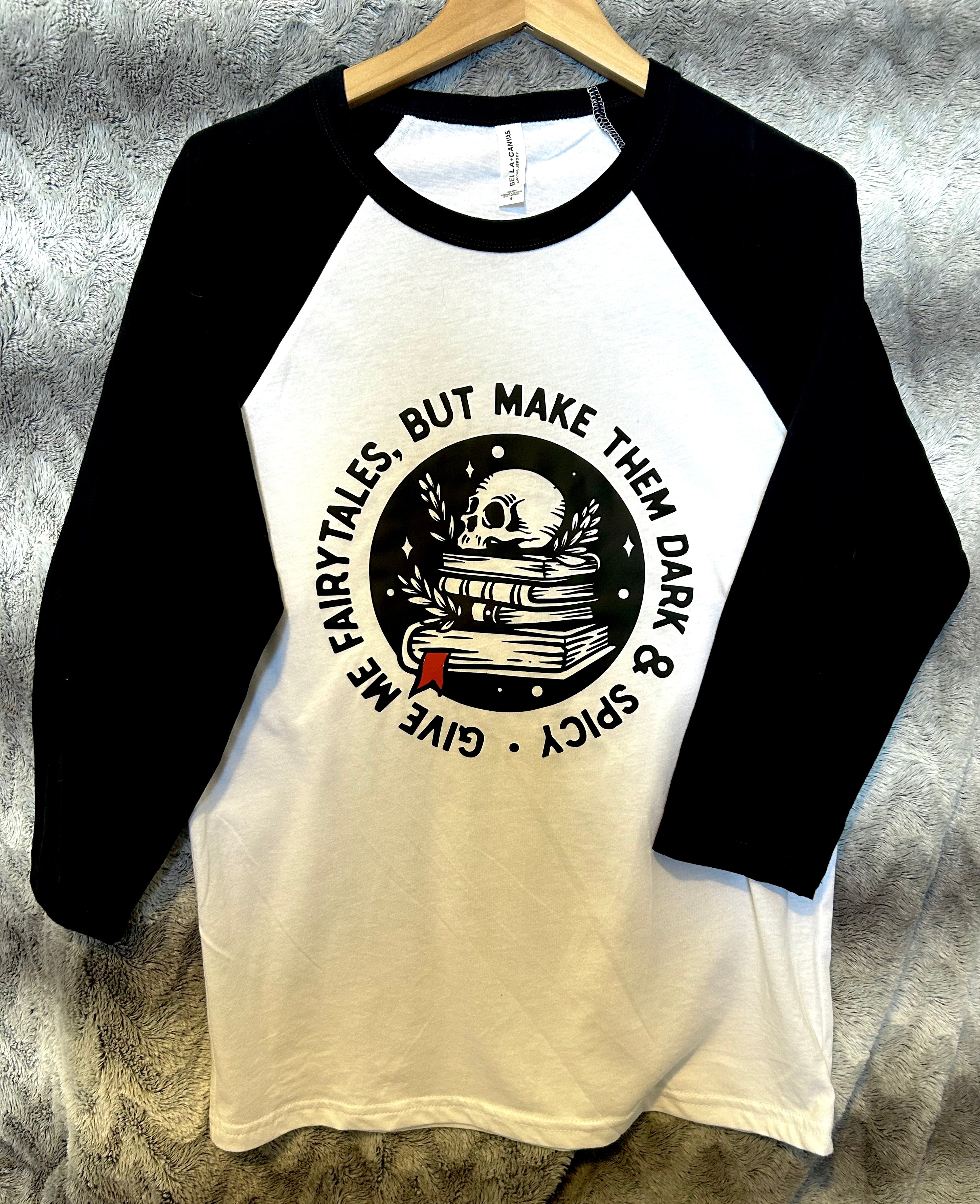 Raglan/baseball style tee